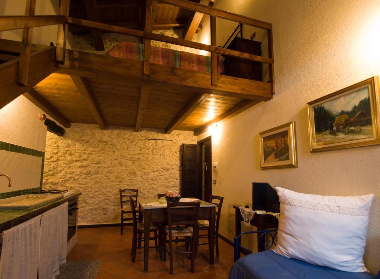 La Casa Su Le Dimore Del Borgo Santo Stefano Di Sessanio Eksteriør bilde