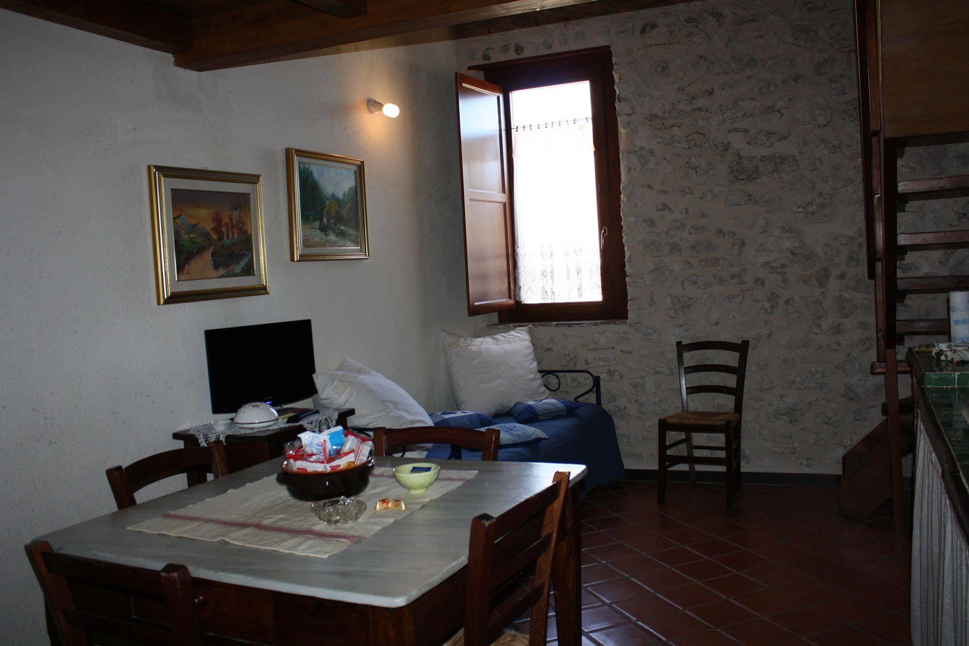 La Casa Su Le Dimore Del Borgo Santo Stefano Di Sessanio Eksteriør bilde